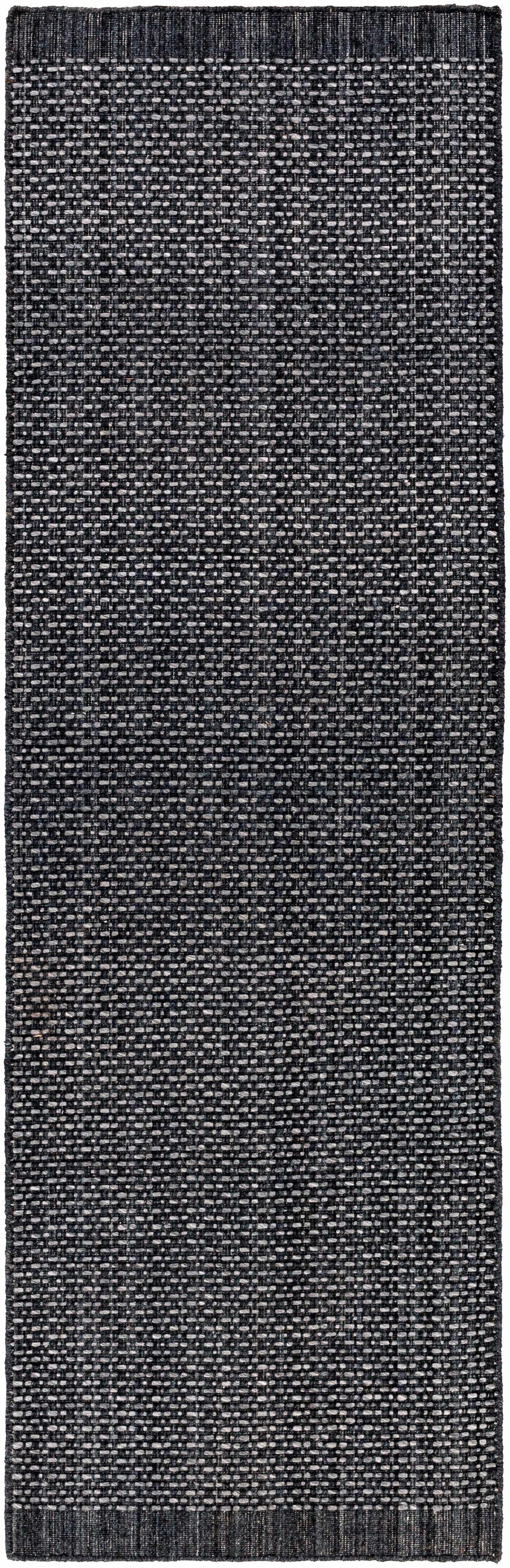 Yong Hand Loomed Charcoal Indoor & Outdoor Rug - Clearance
