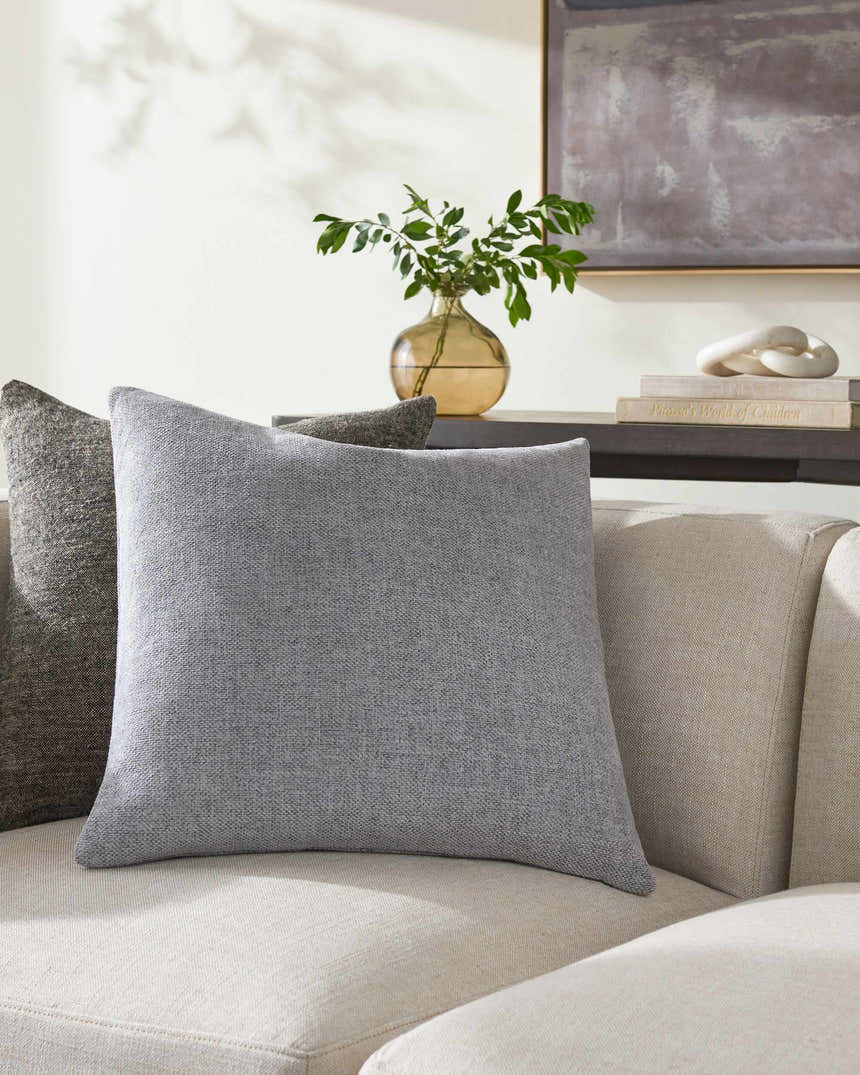 Zuill Silver Gray Throw Pillow - Clearance