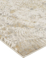 Feizy Parker Transitional Abstract - Ivory/Tan/Gray Area Rug