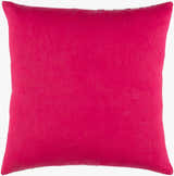Bedworth Red Ikat Pattern Throw Pillow - Clearance