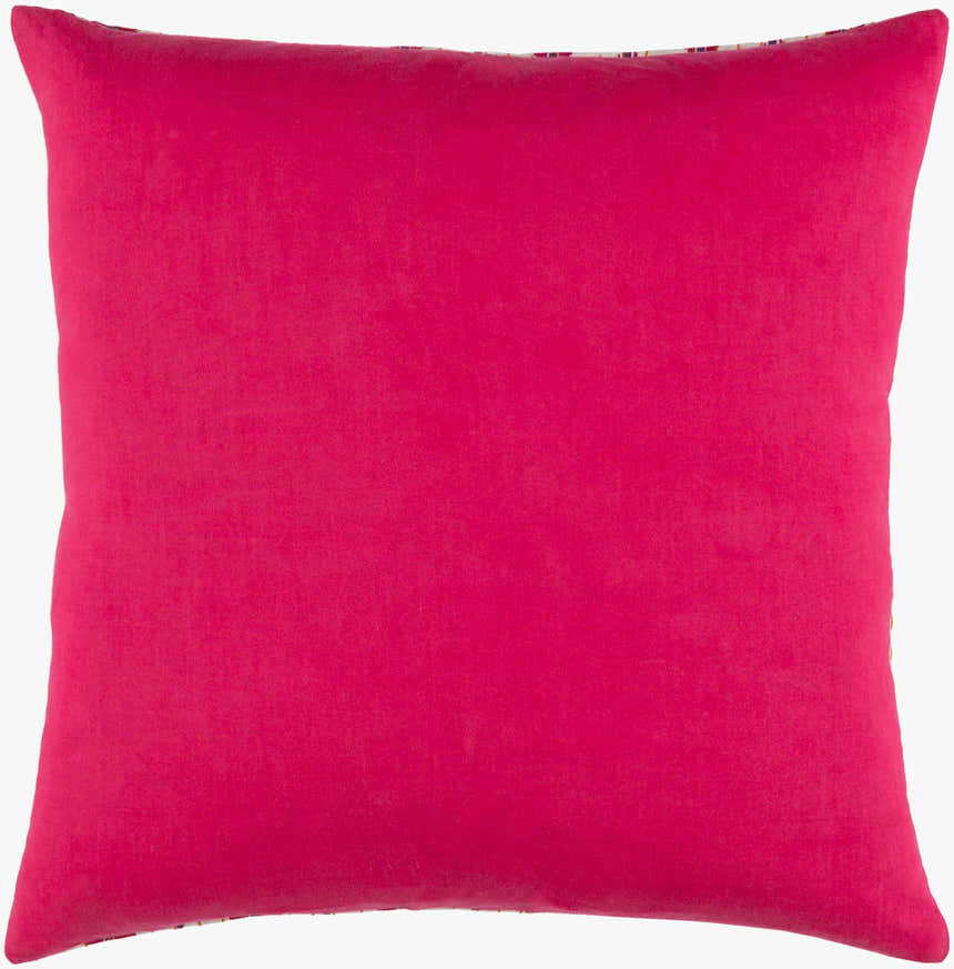Bedworth Red Ikat Pattern Throw Pillow - Clearance