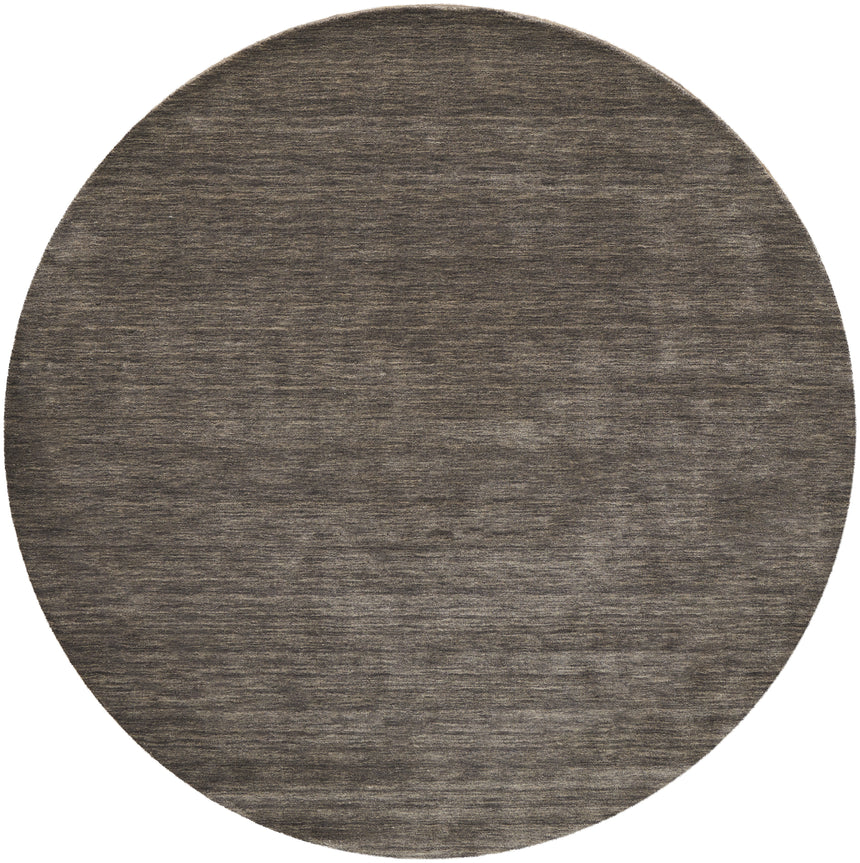 Feizy Luna Modern Solid - Brown/Taupe Area Rug