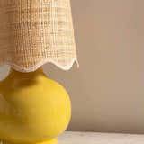 Nesuo Yellow Ceramic Table Lamp
