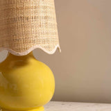 Theisseil Yellow Table Lamp