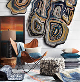 Hallettsville Geometric Embroidered Accent Pillow - Clearance