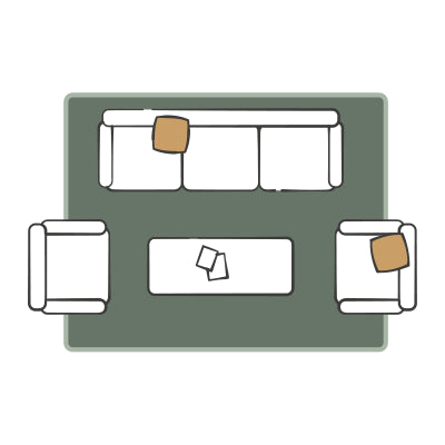 Large Rugs floor plan illustration