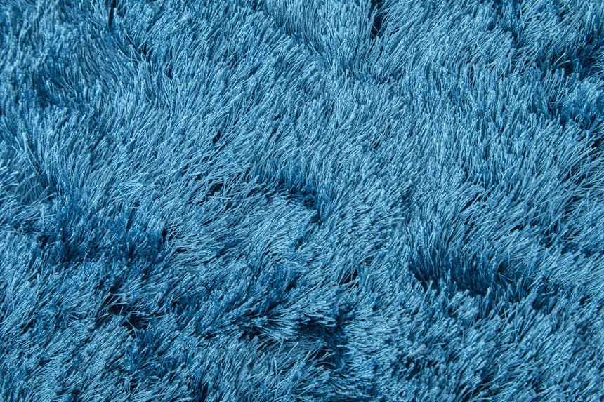Feizy Indochine Modern Solid - Blue Area Rug