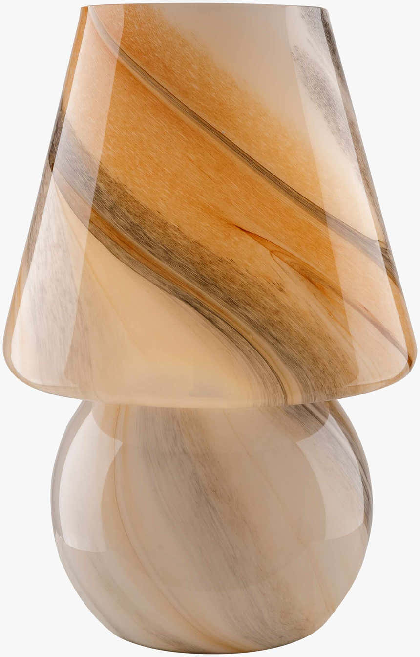 Salindres Dark Red Table Lamp