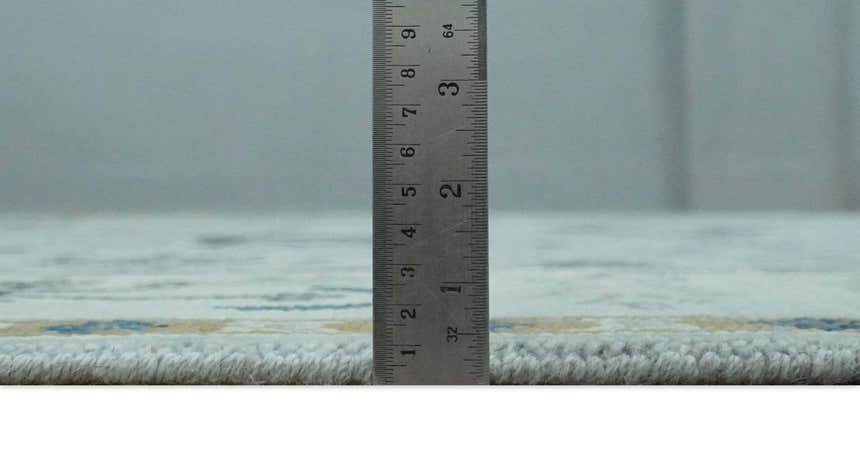 Light Blue Hand knotted Traditional Oushak Multi Size wool Area Rug