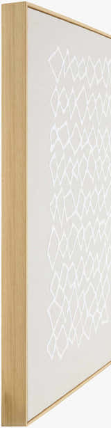 Muted Light Gray Modern Framed Wall Art for modern gallery walls