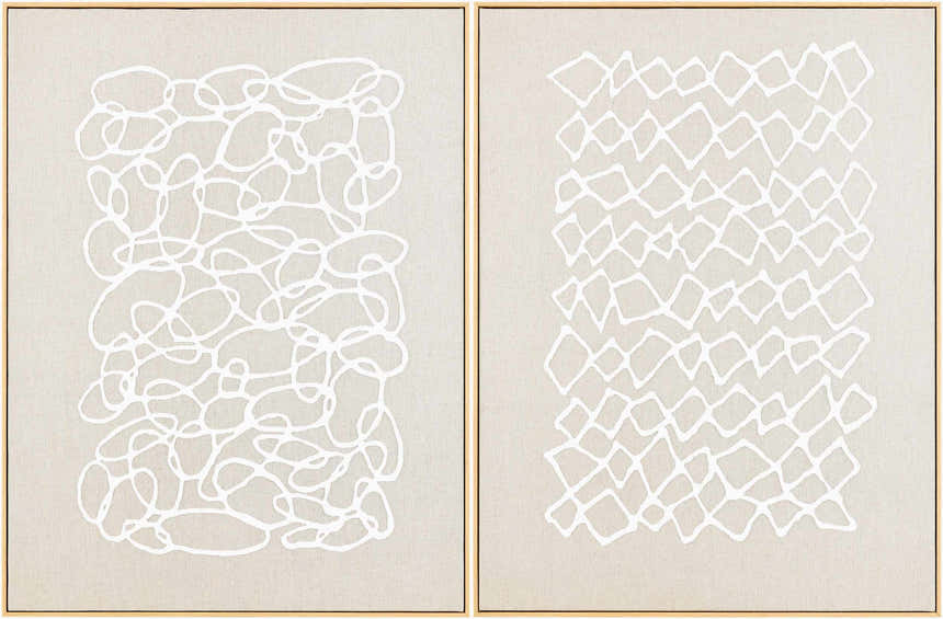 Muted Light Gray Modern Framed Wall Art for modern gallery walls