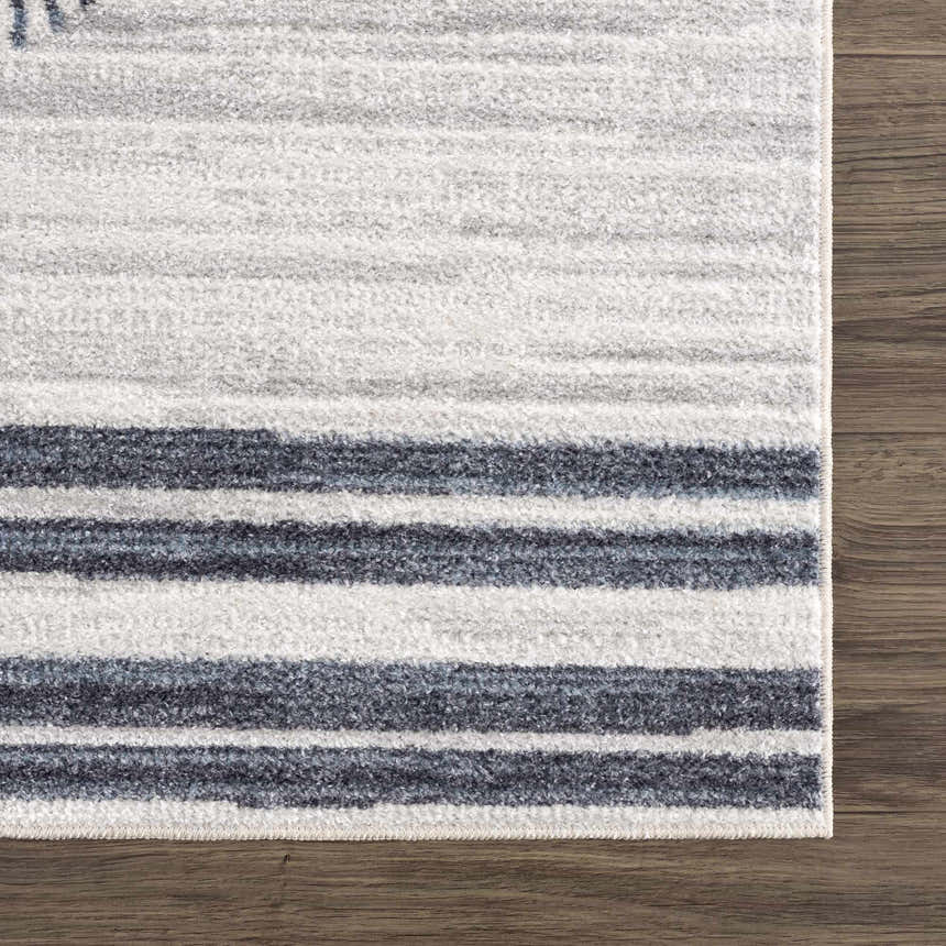 Sample Thad Medium Gray Washable Area Rug