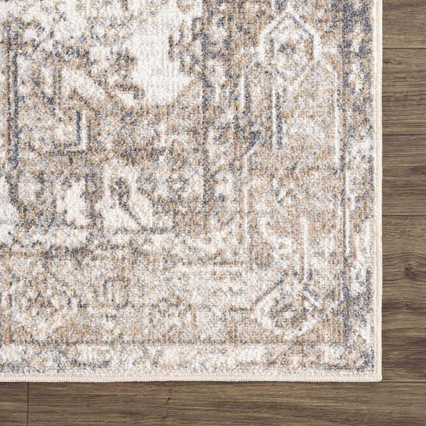 Sample Hera Brown&Cream Washable Area Rug