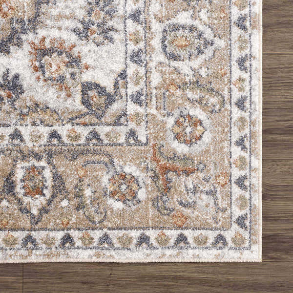 Sample Beige Hiti Washable area rug