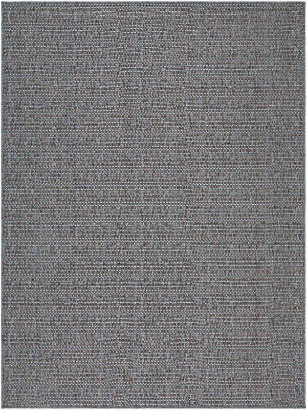 Sample Nitumu Blue Traditional Coastal Outdoor Safe Machine Woven Area Rug