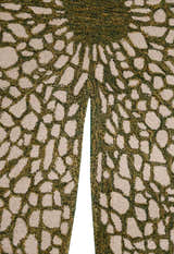 Lotus Lace Green Hand Tufted Wool Area Rug