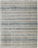 Feizy Mackay Transitional Stripes - Gray/Blue/Green Area Rug