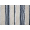 Feizy Duprine Transitional Stripes - White/Ivory/Blue Area Rug