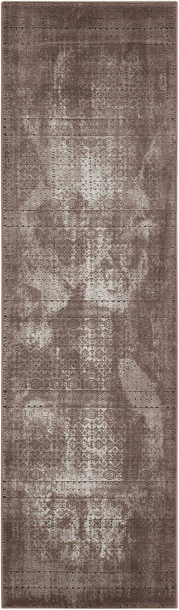 Detailed texture of a Nourison Karma Ash Vintage Area Rug.