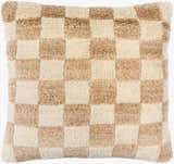 Nogah Beige Throw Pillow