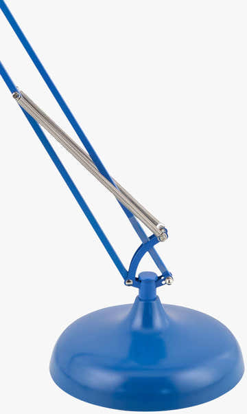 Aqua Blue Rustic Floor Lamp for living rooms or reading corners