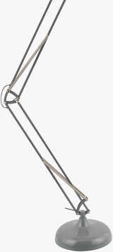 Light Gray Rustic Floor Lamp for living rooms or reading corners