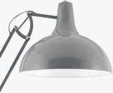 Light Gray Rustic Floor Lamp for living rooms or reading corners