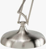 Indergarh Metallic Silver Floor Lamp