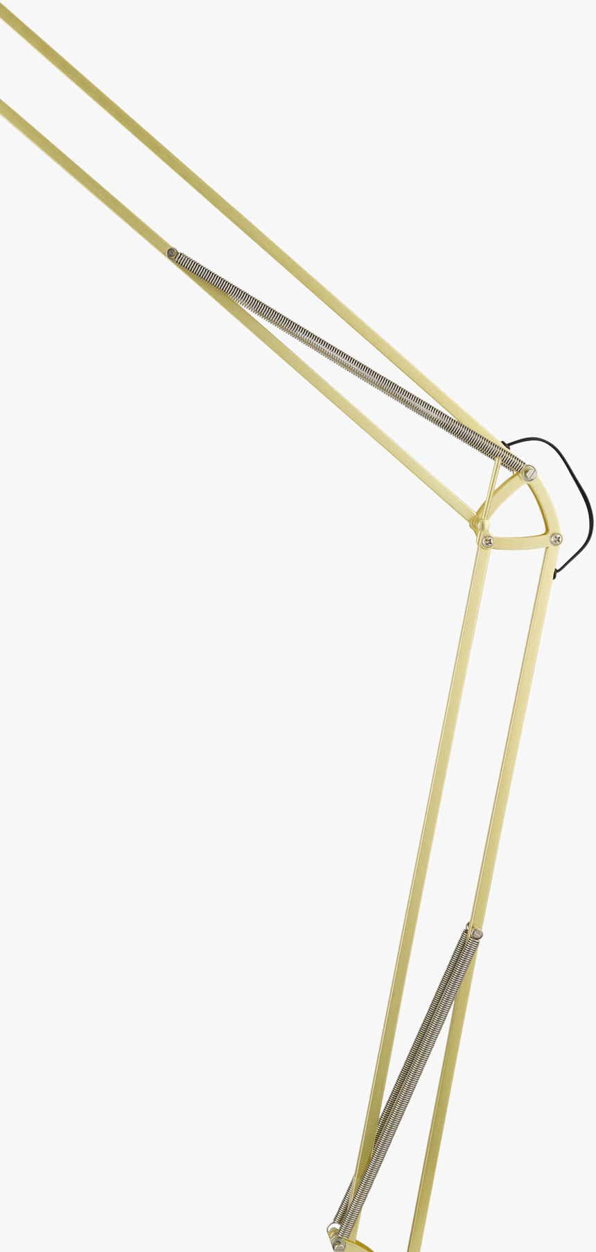 Tan Rustic Floor Lamp for living rooms or reading corners