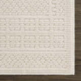 Sample Bahar Cream Washable Area Rug