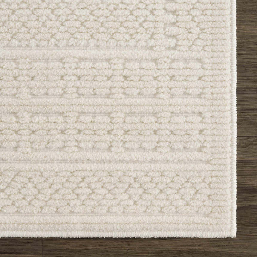 Sample Bahar Cream Washable Area Rug