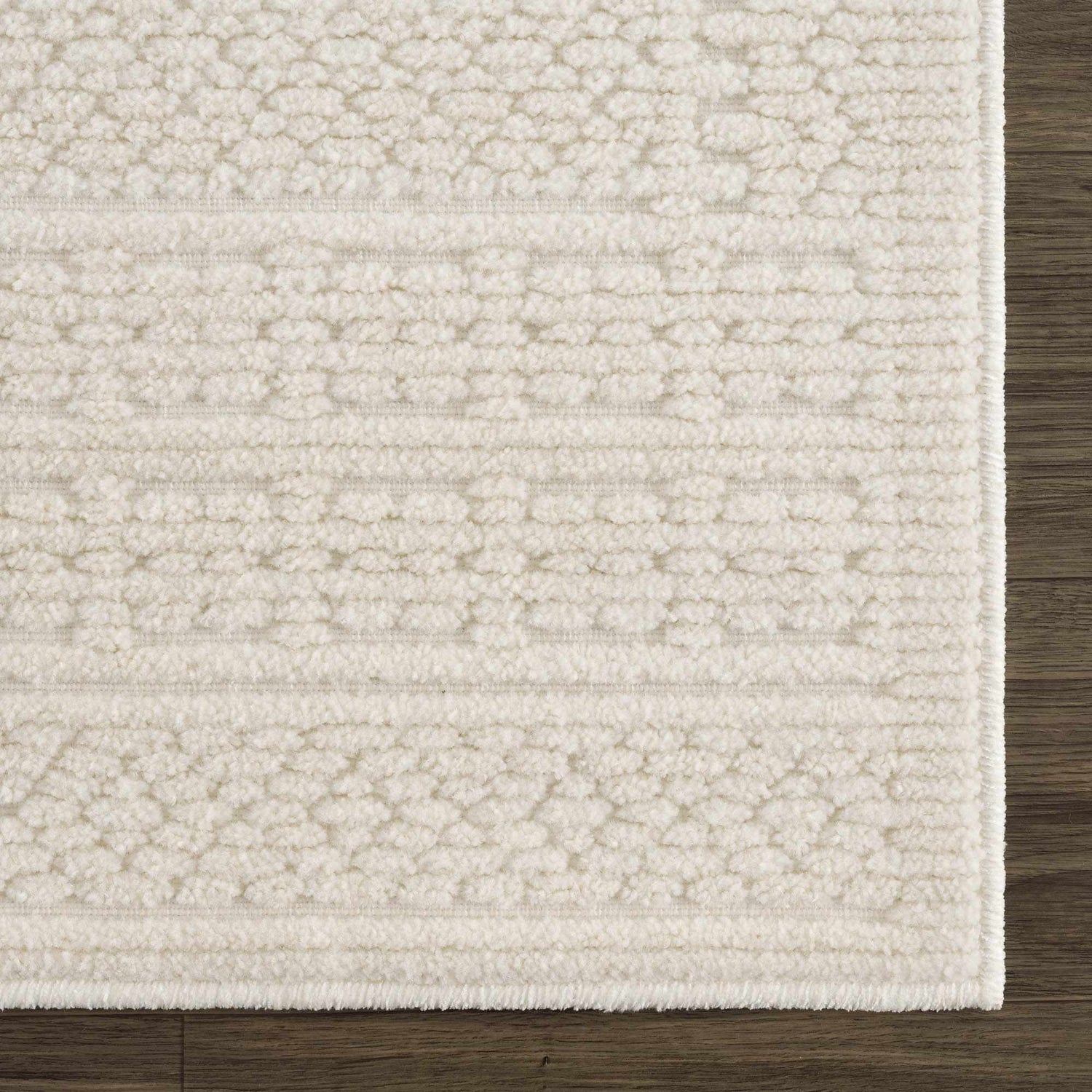 Sample Bahar Cream Washable Area Rug
