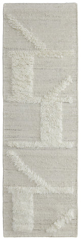Feizy Ashby Transitional Geometric - Tan/Ivory Area Rug