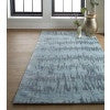 Feizy Dryden Transitional Abstract - Blue/Green/Gray Area Rug