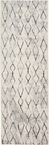 Feizy Kano Transitional Diamond - Ivory/Gray/Taupe Area Rug