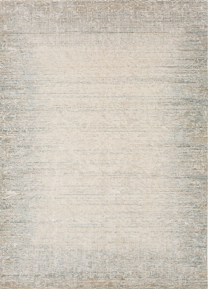 Karastan Mandawa Cream Dark Grey Area Rug
