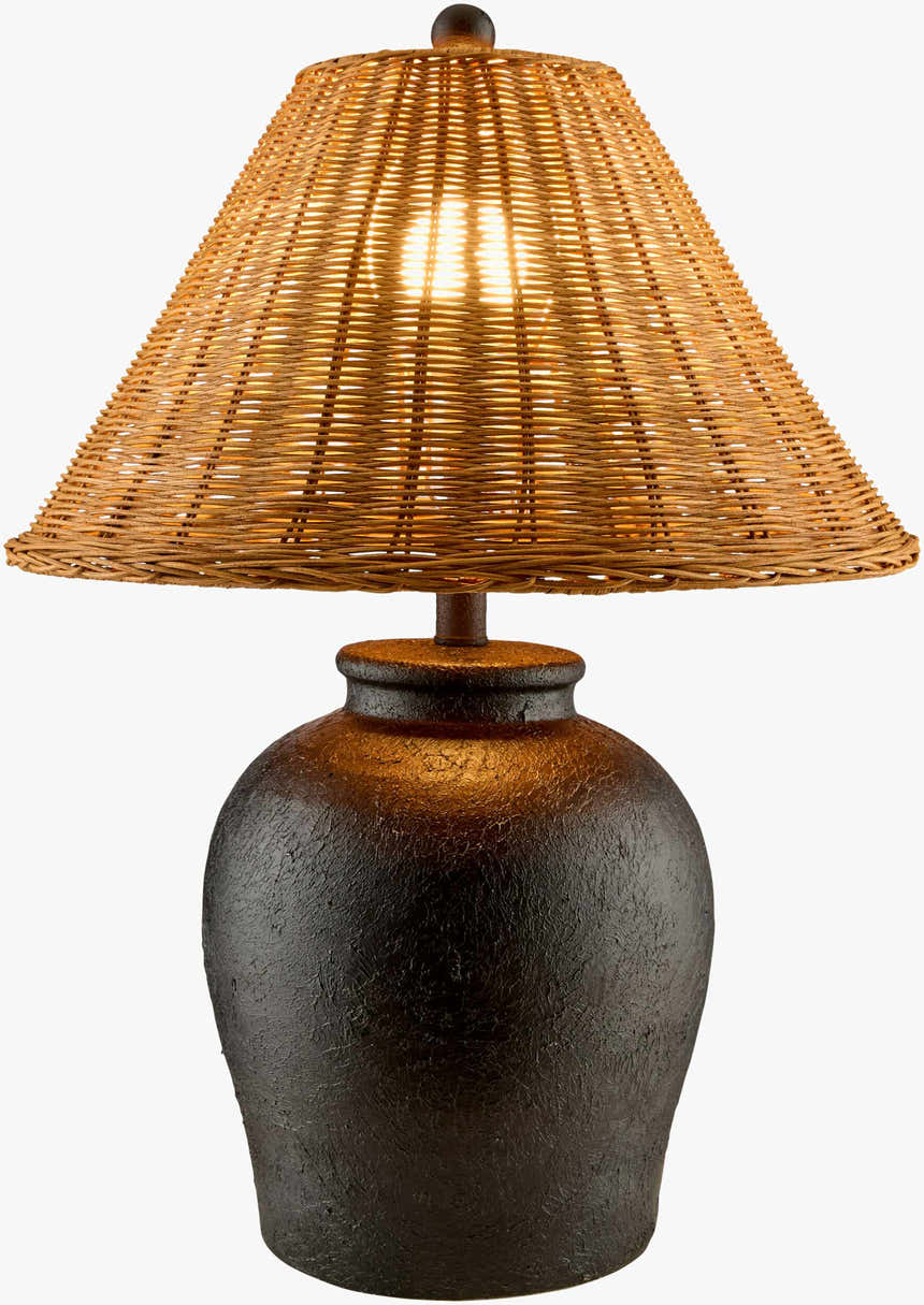 Mistelbach Straw Table Lamp