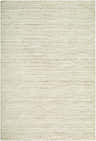 Close-up of the hand woven Kazumi Area Rug. Ivory, sandstone, and taupe wool create a textured farmhouse design. Design-Rectangle-576