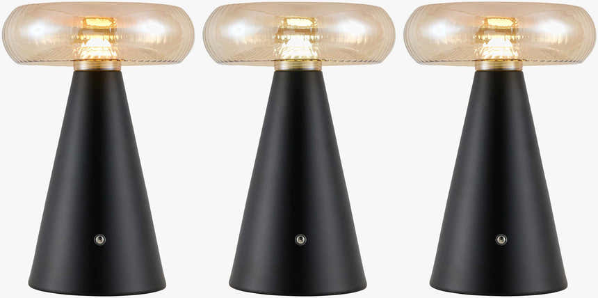 Haderslev Black Table Lamp