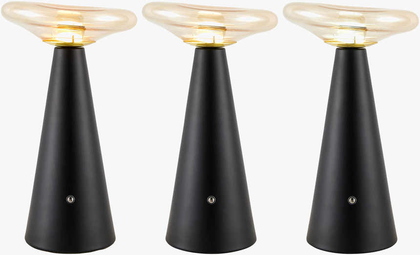 Longjumeau Black Table Lamp