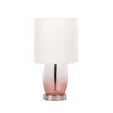 Pertek White Glass Table Lamp - Clearance