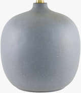 Beige Traditional Table Lamp with linen details for bedside or console tables