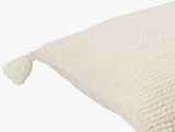 Maeve Ivory Throw Pillow - Clearance