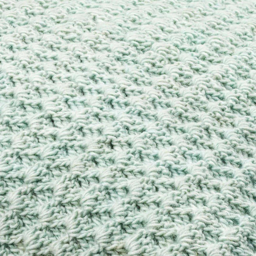 Litzy Light Blue Throw Pillow - Clearance