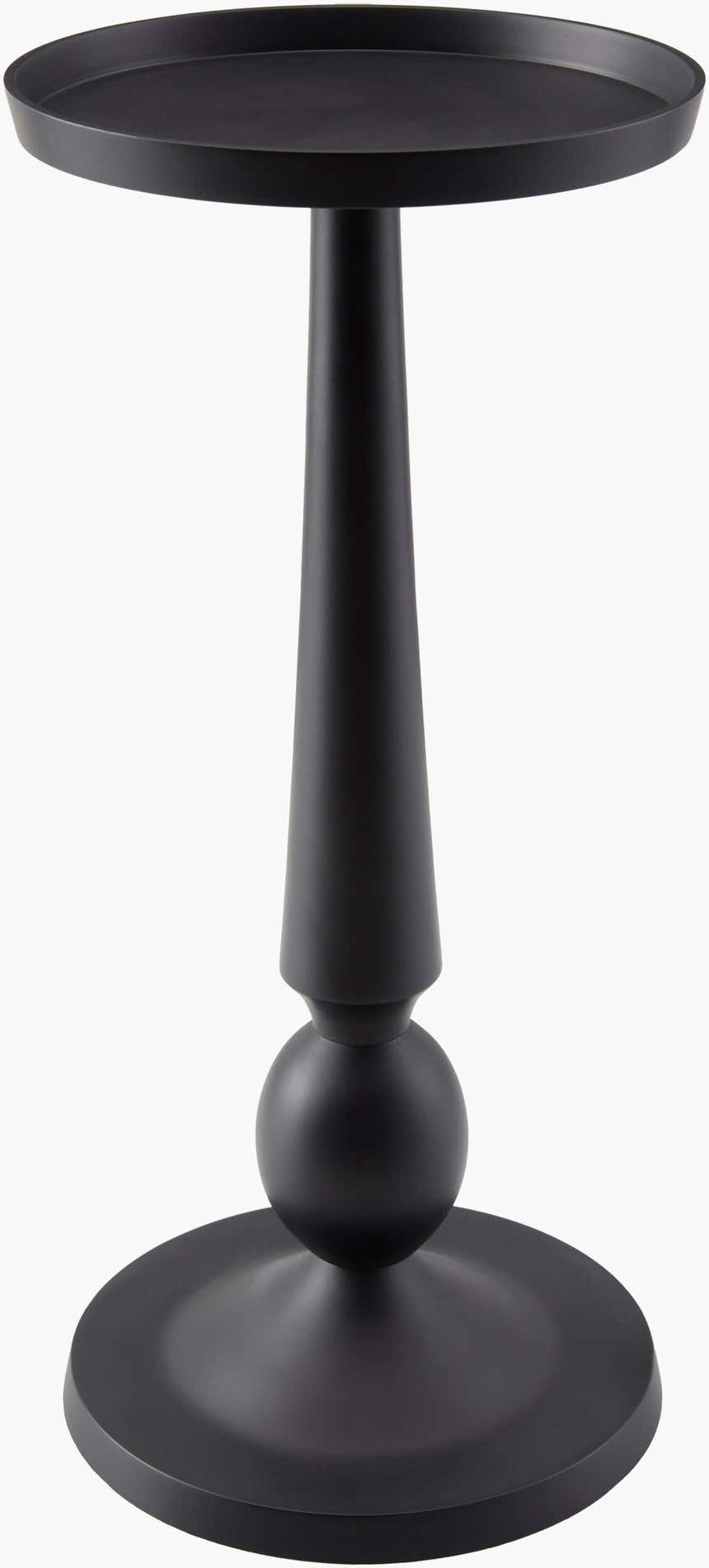 Dark Gray Modern End Table for sofa or lounge seating