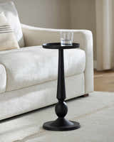 Dark Gray Modern End Table for sofa or lounge seating