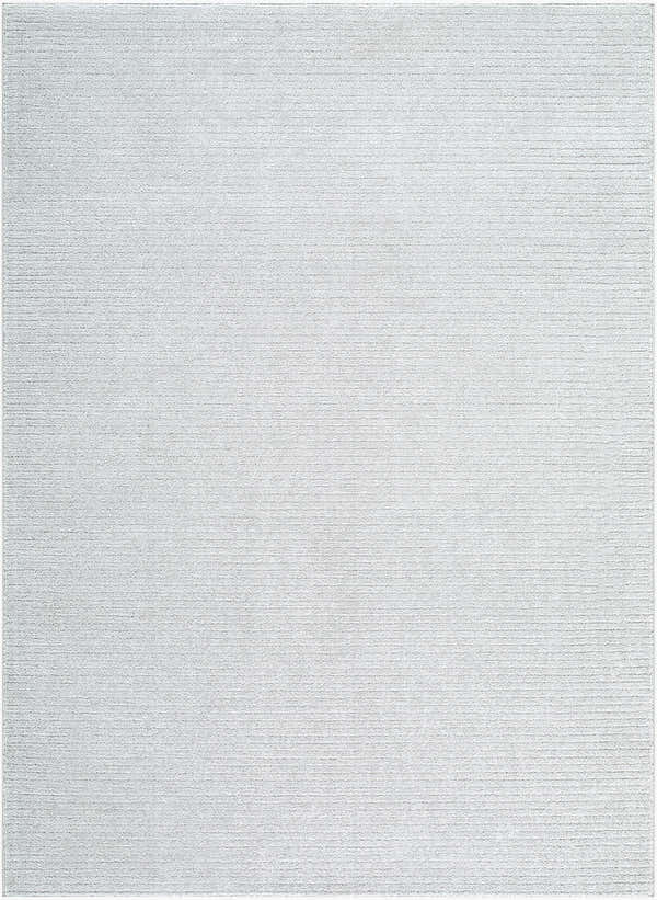 Close-up of the Levent Gray Area Rug, showing its subtle texture and charcoal color. Contemporary style. Design-Rectangle-537