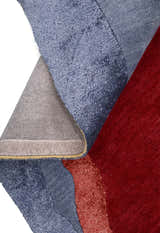 Modern Color Blocks Hand Tufted 5x8 Wool Area Rug