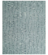 Modern Contemporary Multi Size Woolen White and Blue Hand Tufted Area Rug