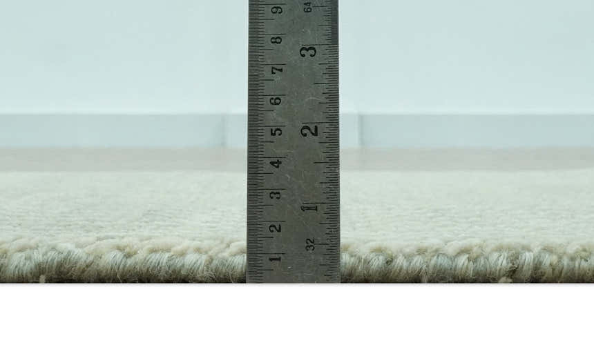 Modern Contemporary Olive, Beige and Ivory Stripes Design Custom Made wool area Rug